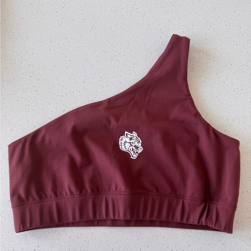 Darc sport SHE one shoulder sport bra wolves
